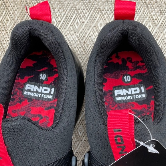 And1 Coach 3.0 Black Mens Sneakers Size 10 NWT - Picture 8 of 9